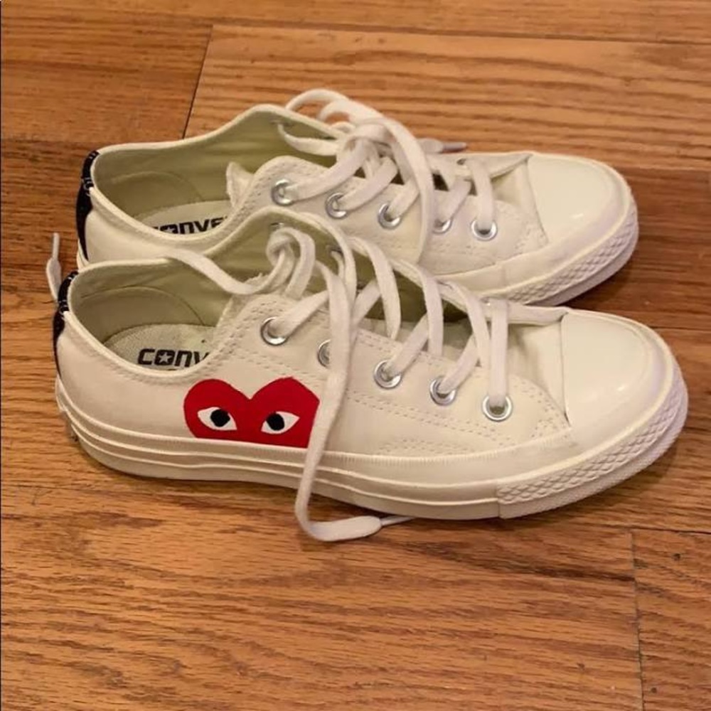 Converse Comme des Garons Low Top Chuck Ta…